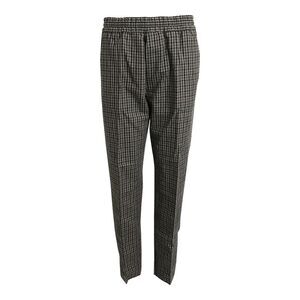 Acne Studios Boston Check Trousers in Multicolor Wool